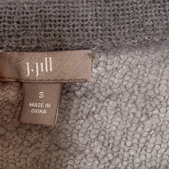 J.Jill mohair wool blend knit cardigan size s - Picture 2 of 3